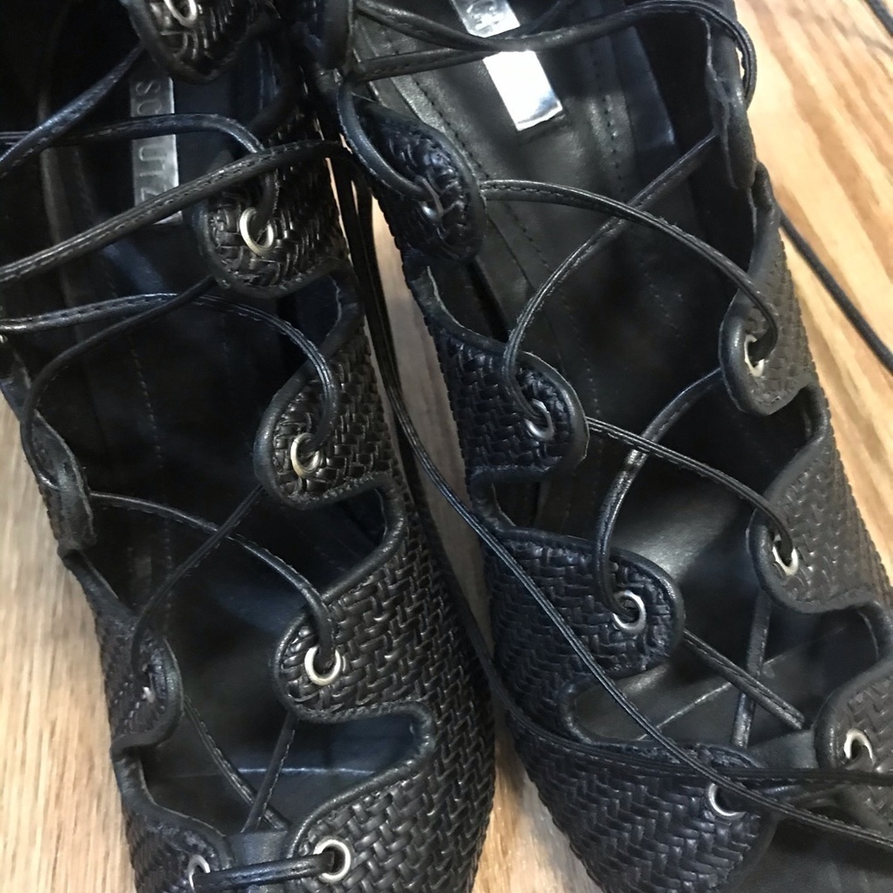Schultz basket lace up sandals - Picture 6 of 8
